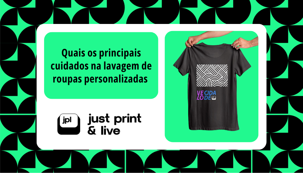Os principais cuidados na lavagem de roupas personalizadas
